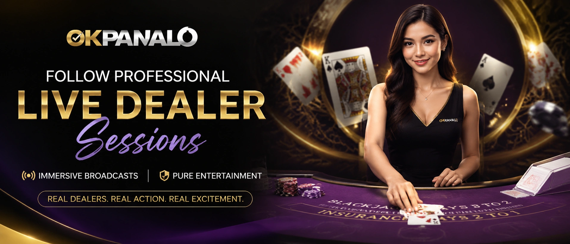 Contact OkPanalo | Reach Our Support Team Anytime Now 2 okpanalo livecasino banner 2